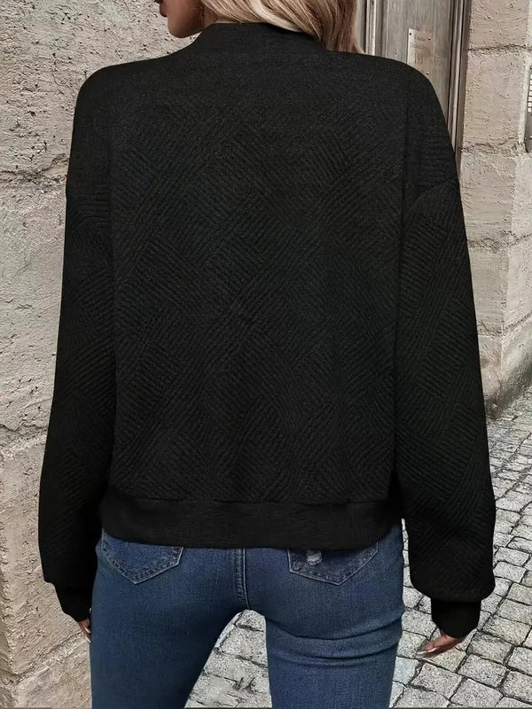 Kort bomberjakke til kvinder