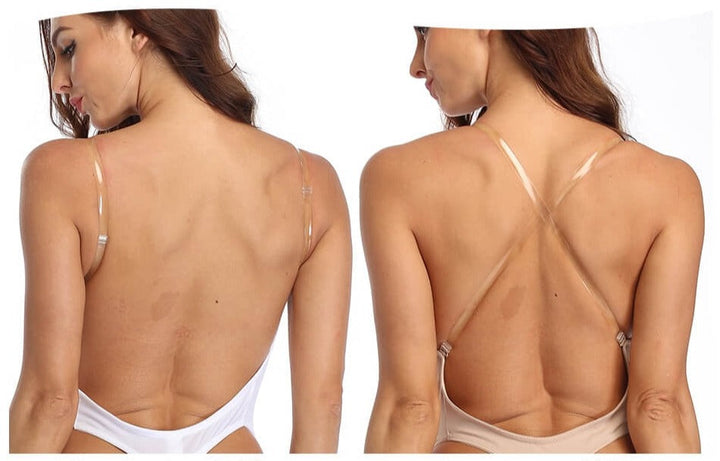 Dyb V-hals rygløs bodyshaper