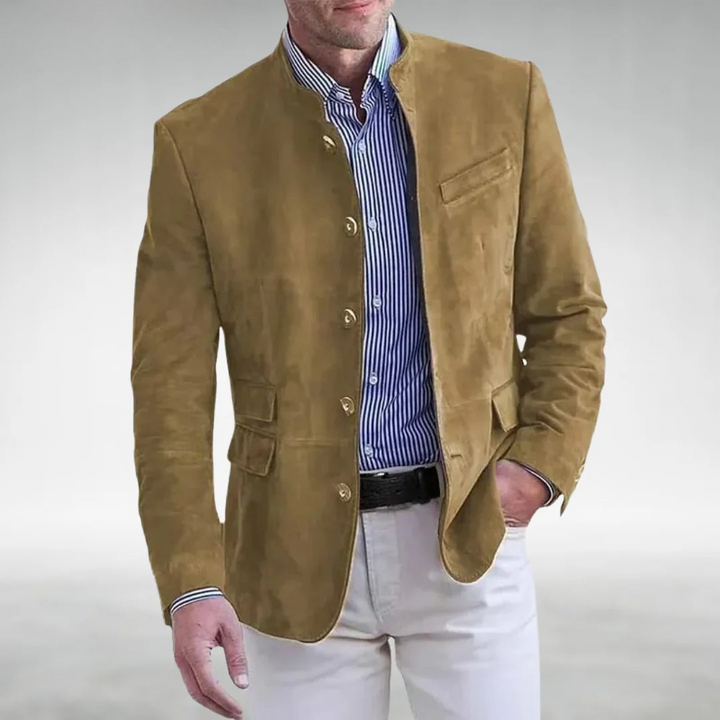Herre blazer – stilfuld jakke med knapper til hverdag & fest