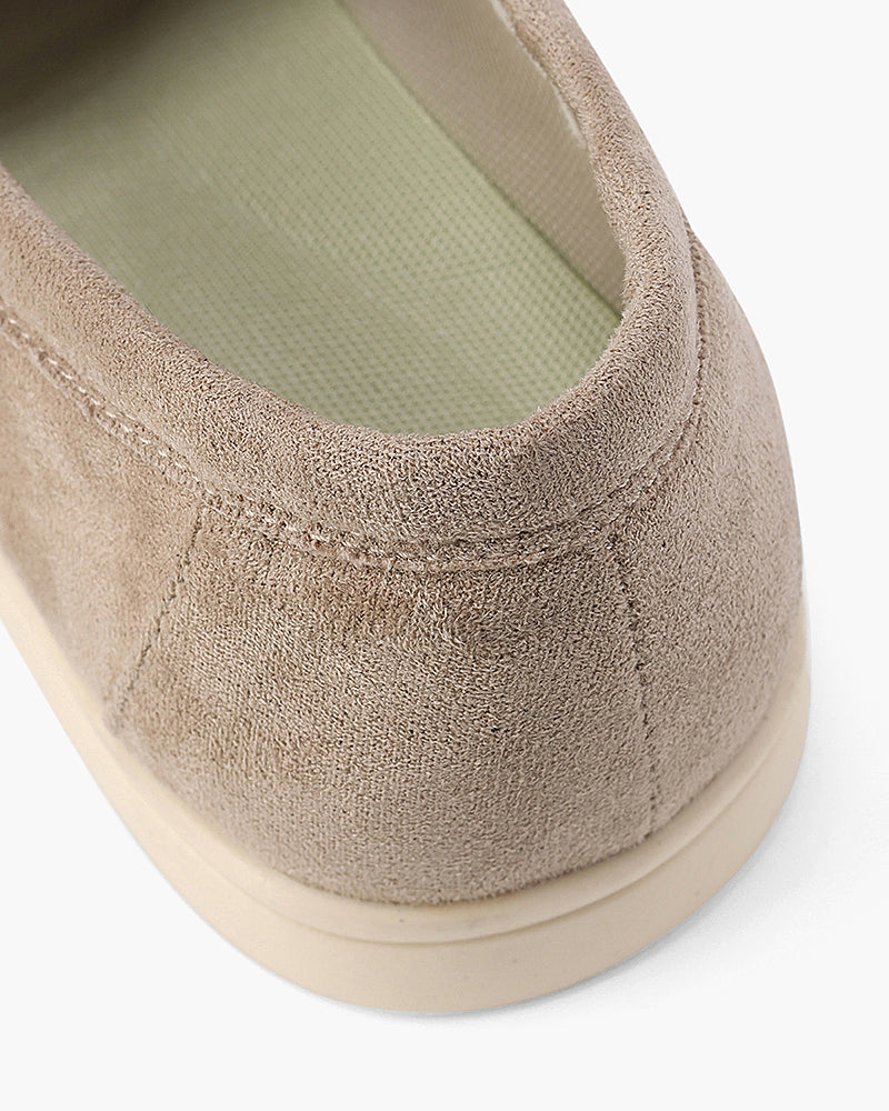 Herre loafers slip-on med lys sål
