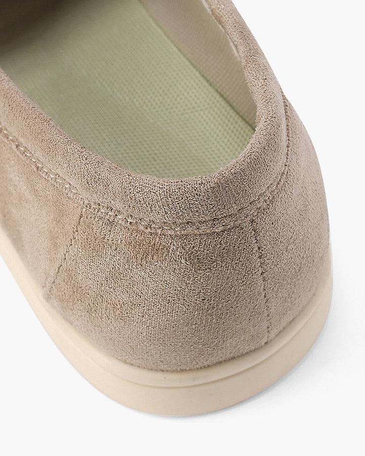 Herre loafers slip-on med lys sål