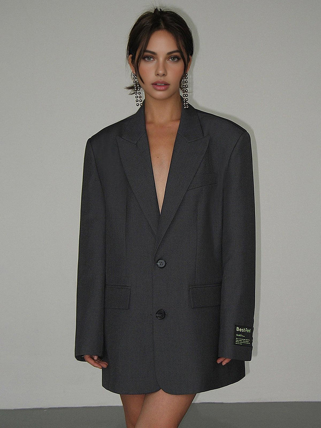 Let at bærelorène - oversized klassisk blazer