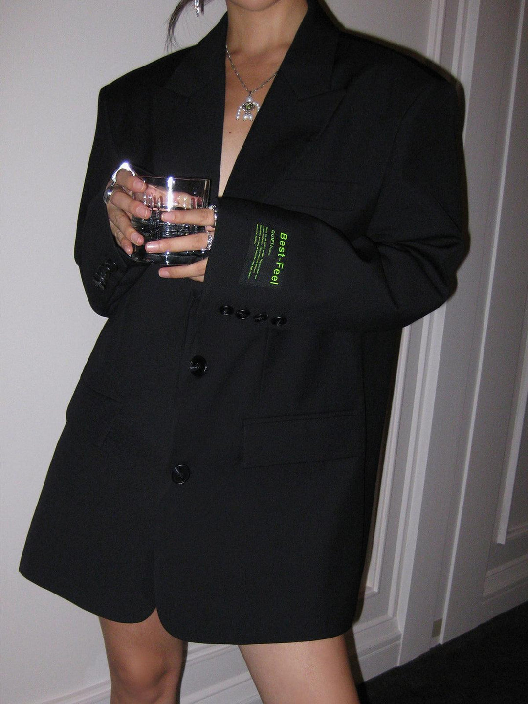 Let at bærelorène - oversized klassisk blazer