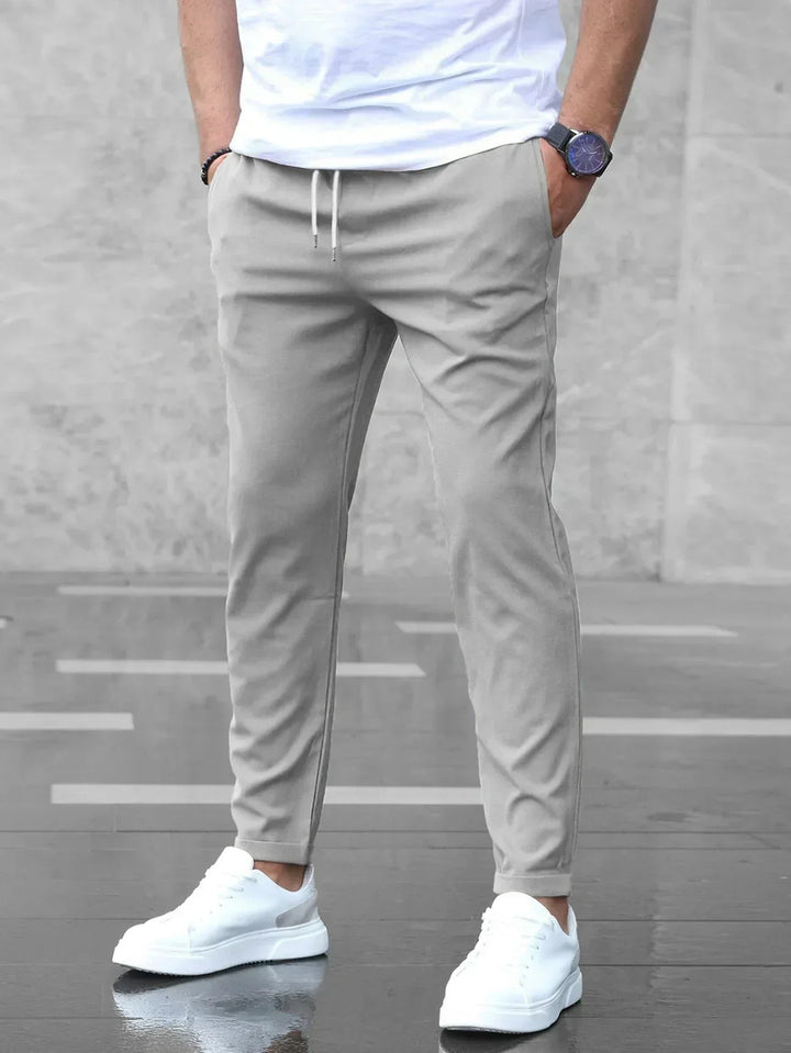 Slim fit herre bukser med stretch