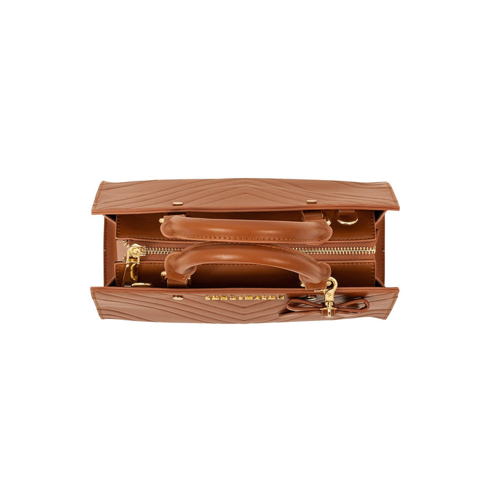 Kvinders rygsæk i klassisk design med lynlåslomme