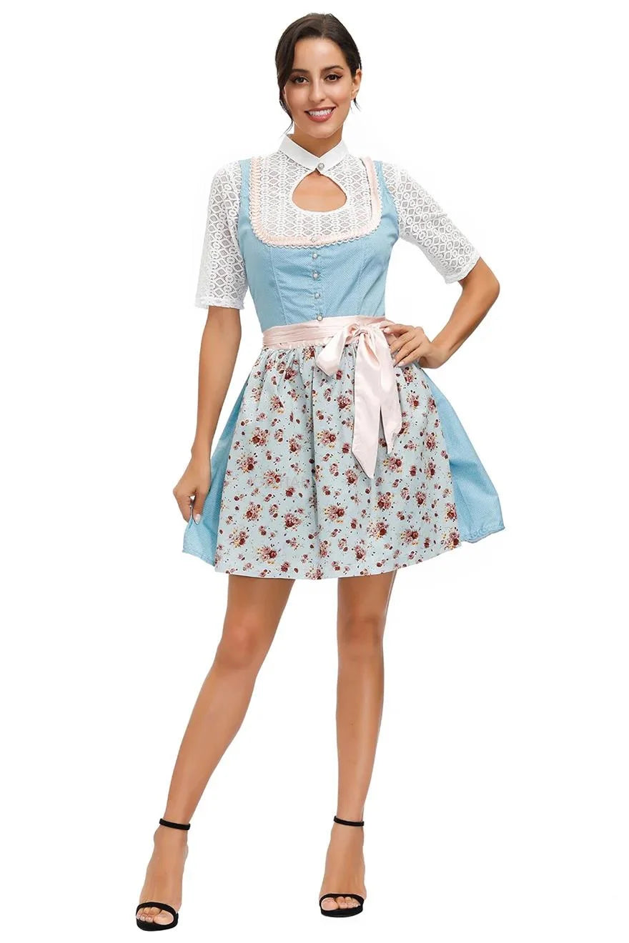 Traditionel dame dirndl til Oktoberfest