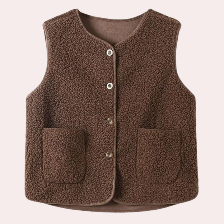Afslappet Varm Veste til Damer
