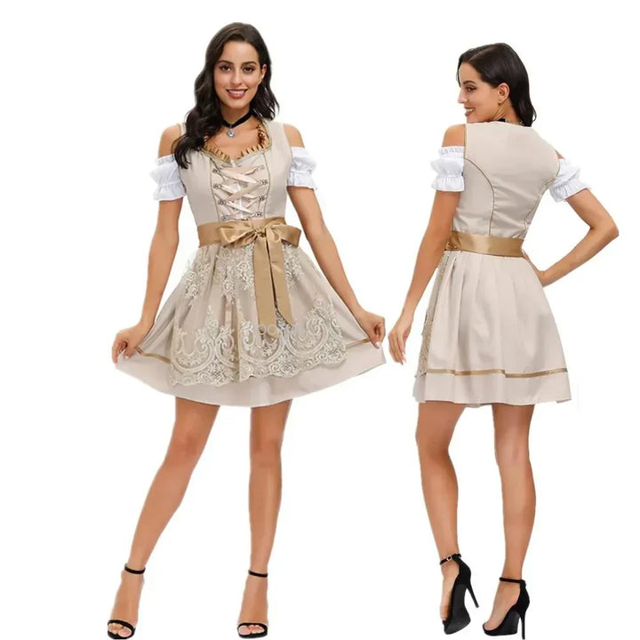 Traditionel dame dirndl til Oktoberfest