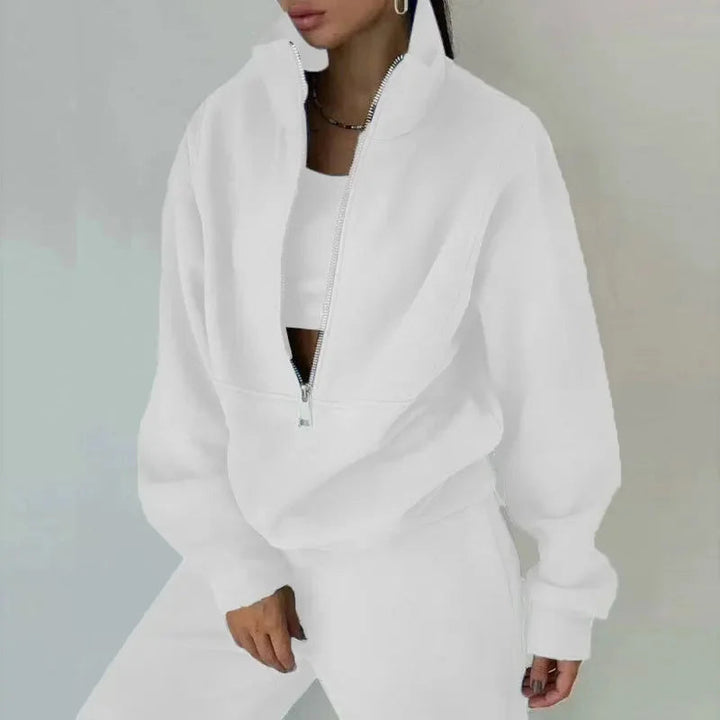 Sæt dame afslappet to delt outfit med løs pasform