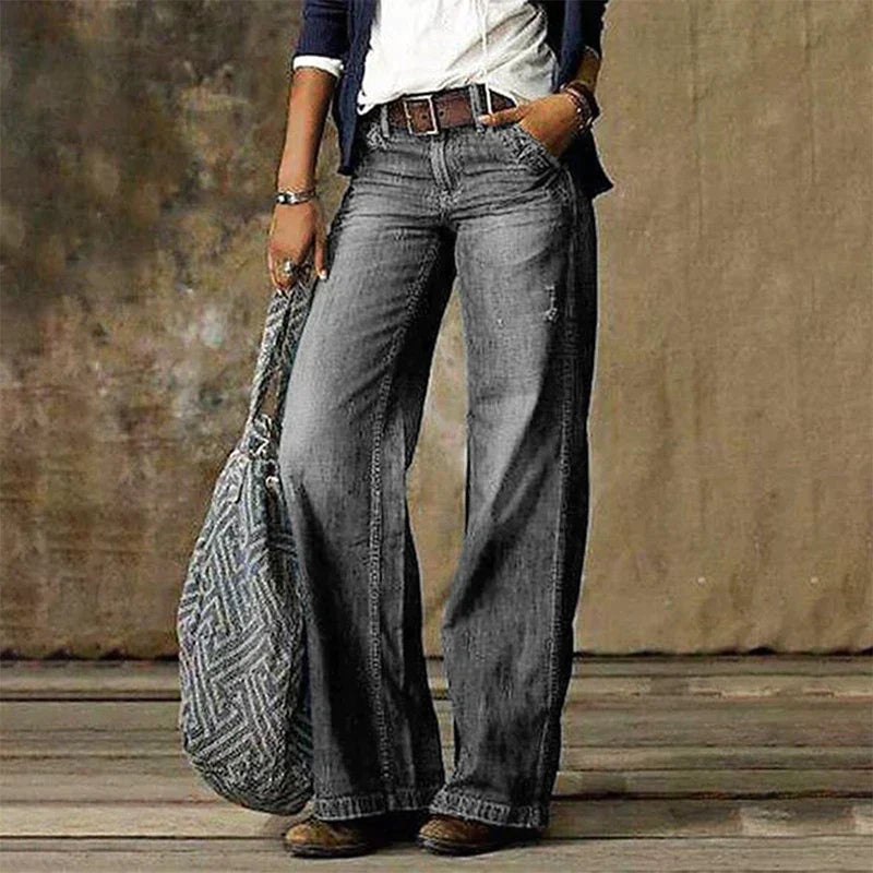 Kvinders lige jeans