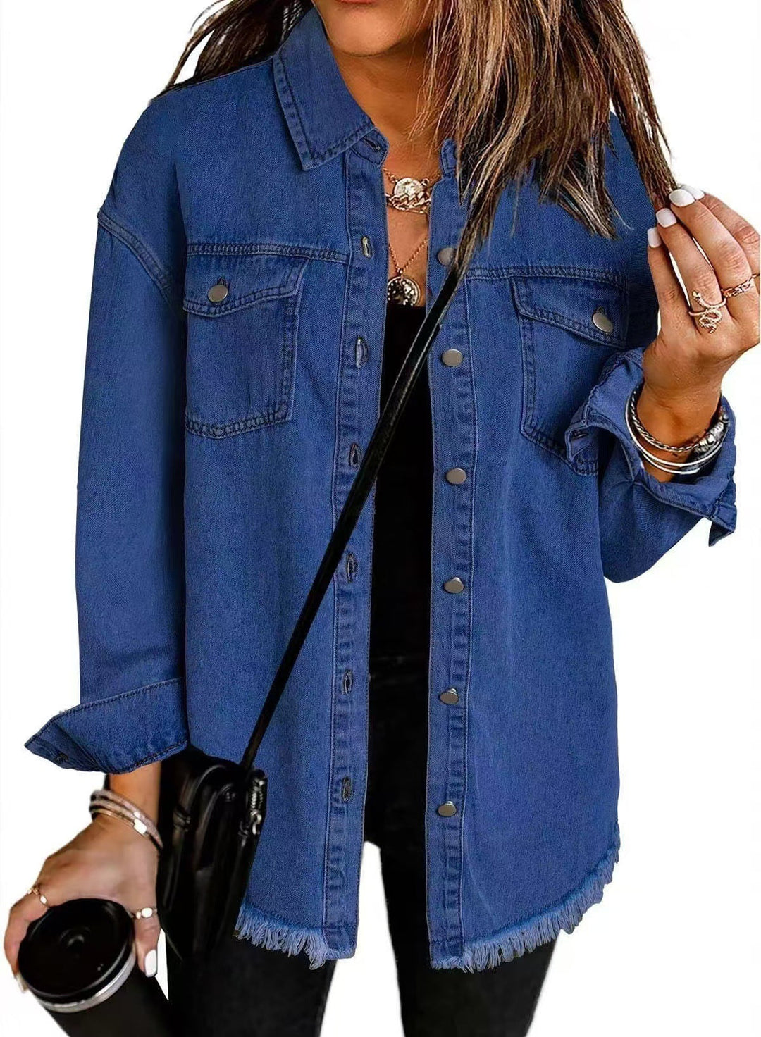 Tidløs og afslappet denimjakke