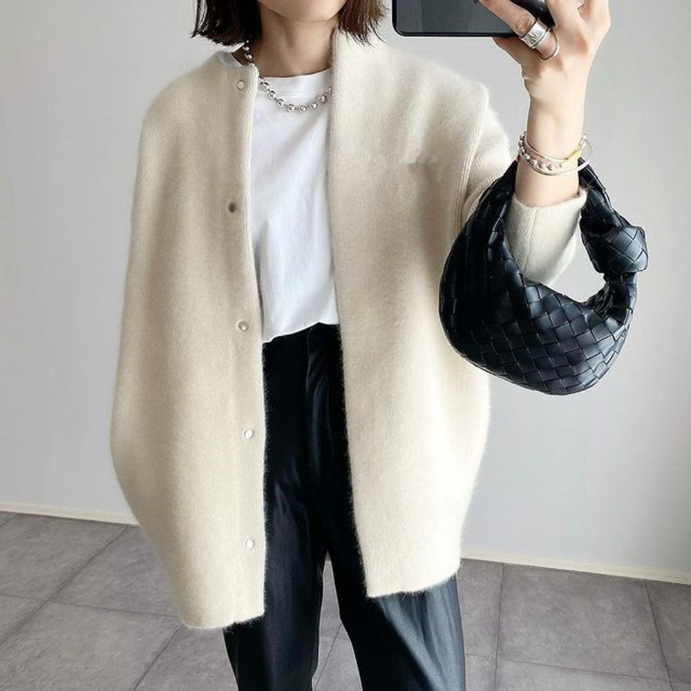 Kvinders cardigan med åbent design