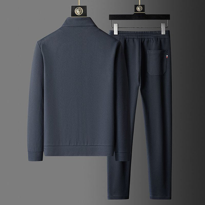 Sæt herre to delt outfit med jakke og bukser