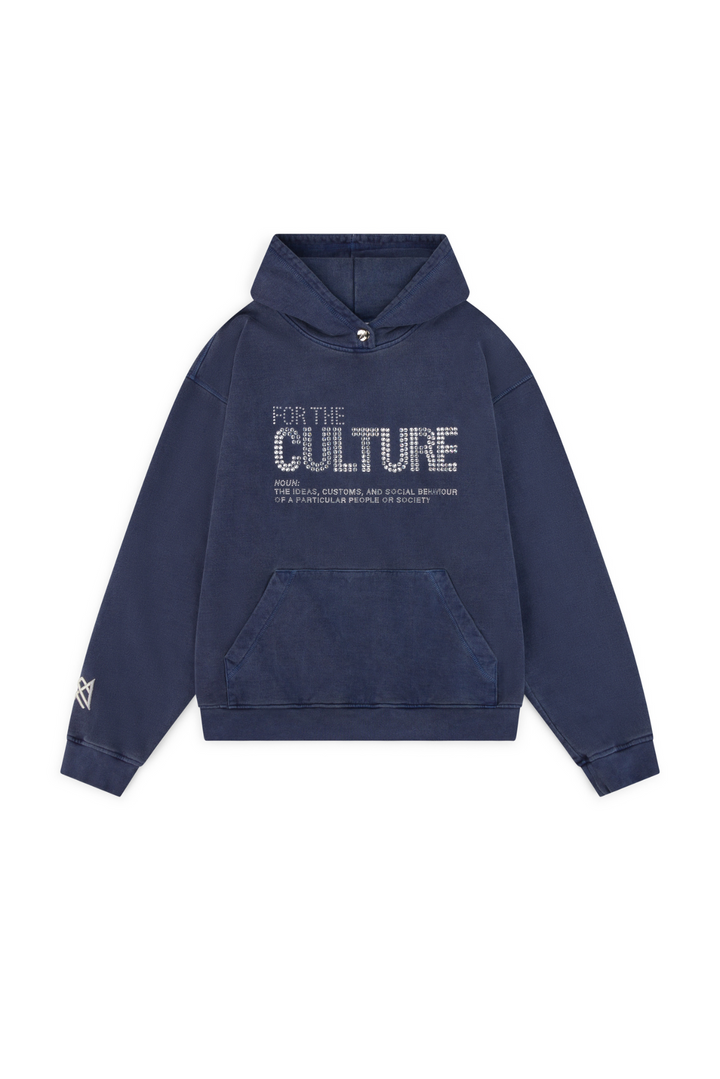 Robin trendy unisex hættetrøje i blå
