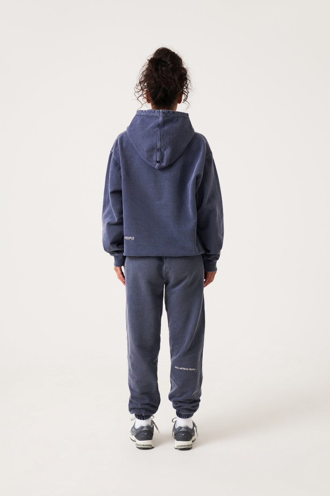 Robin trendy unisex hættetrøje i blå