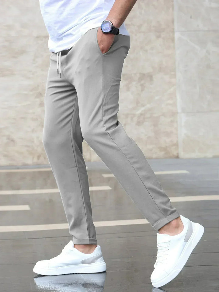 Slim fit herre bukser med stretch