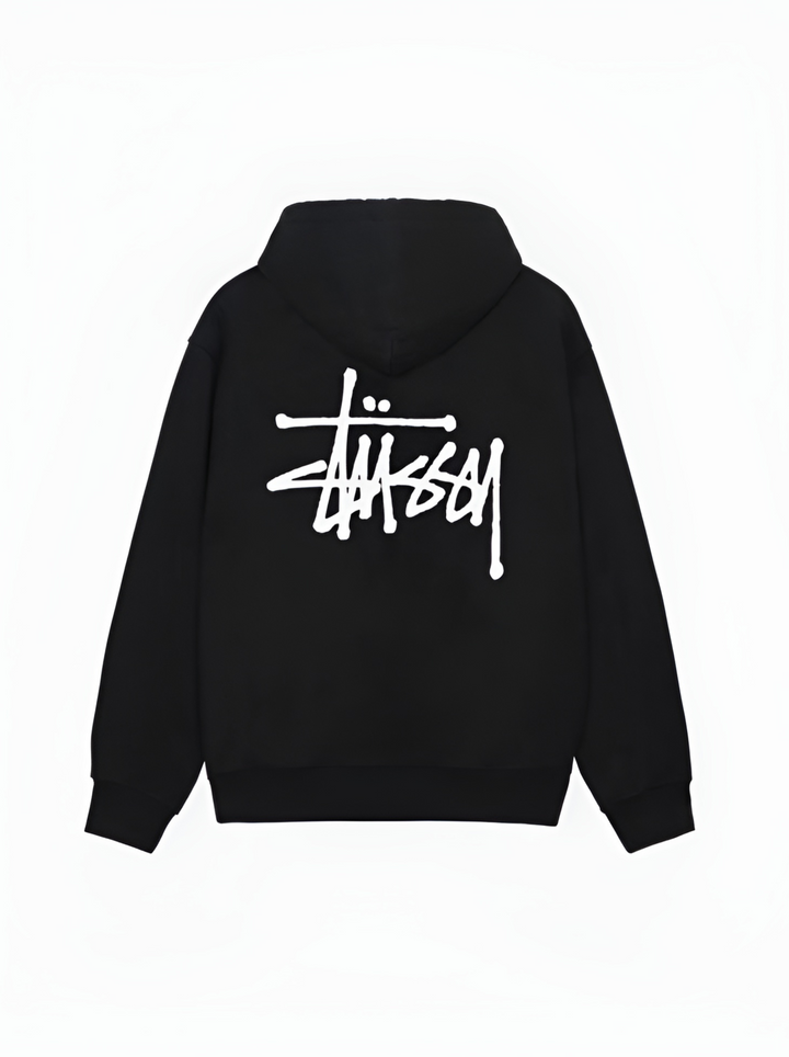 Kvinder hættetrøje med logo print