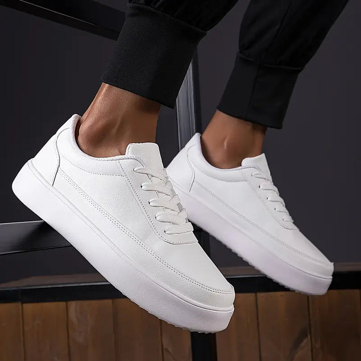 Sneakers til mænd i afslappet design med lav profil