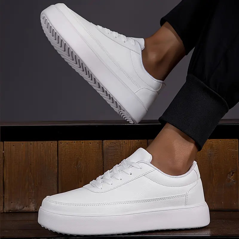 Sneakers til mænd i afslappet design med lav profil