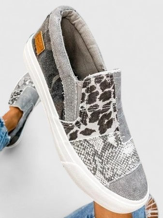 Dame loafers med skridsikker sål