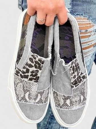 Dame loafers med skridsikker sål