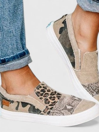 Dame loafers med skridsikker sål