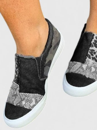 Dame loafers med skridsikker sål
