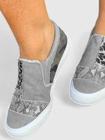 Dame loafers med skridsikker sål