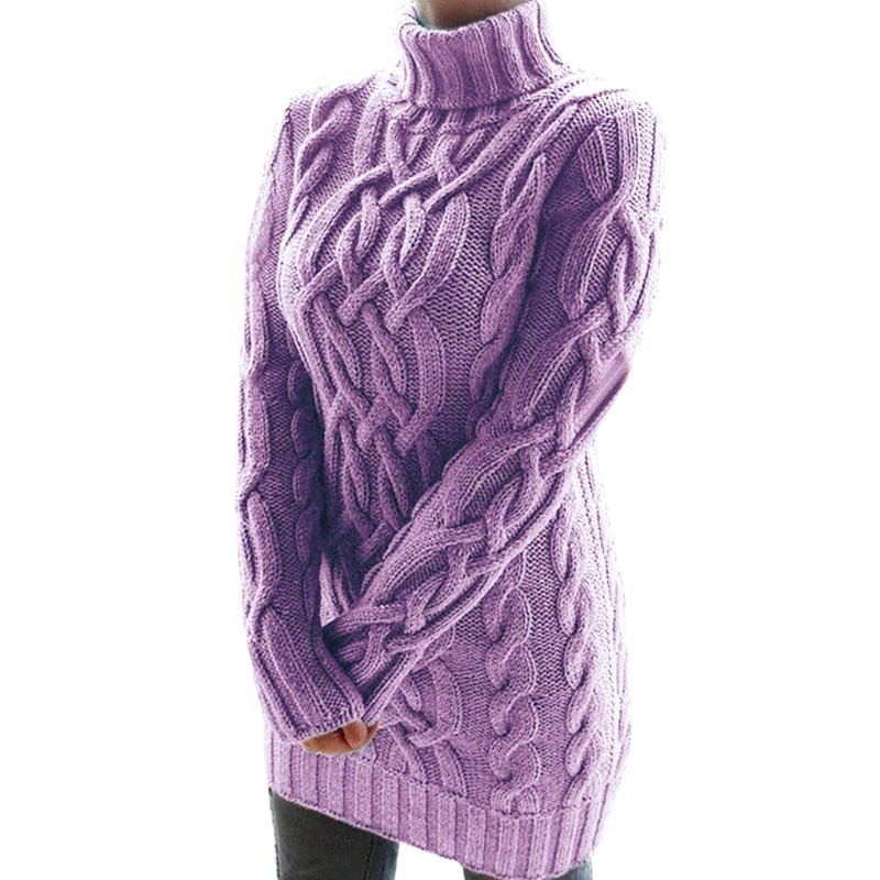Shinan Pullover Lang pasform til hverdagsbrug