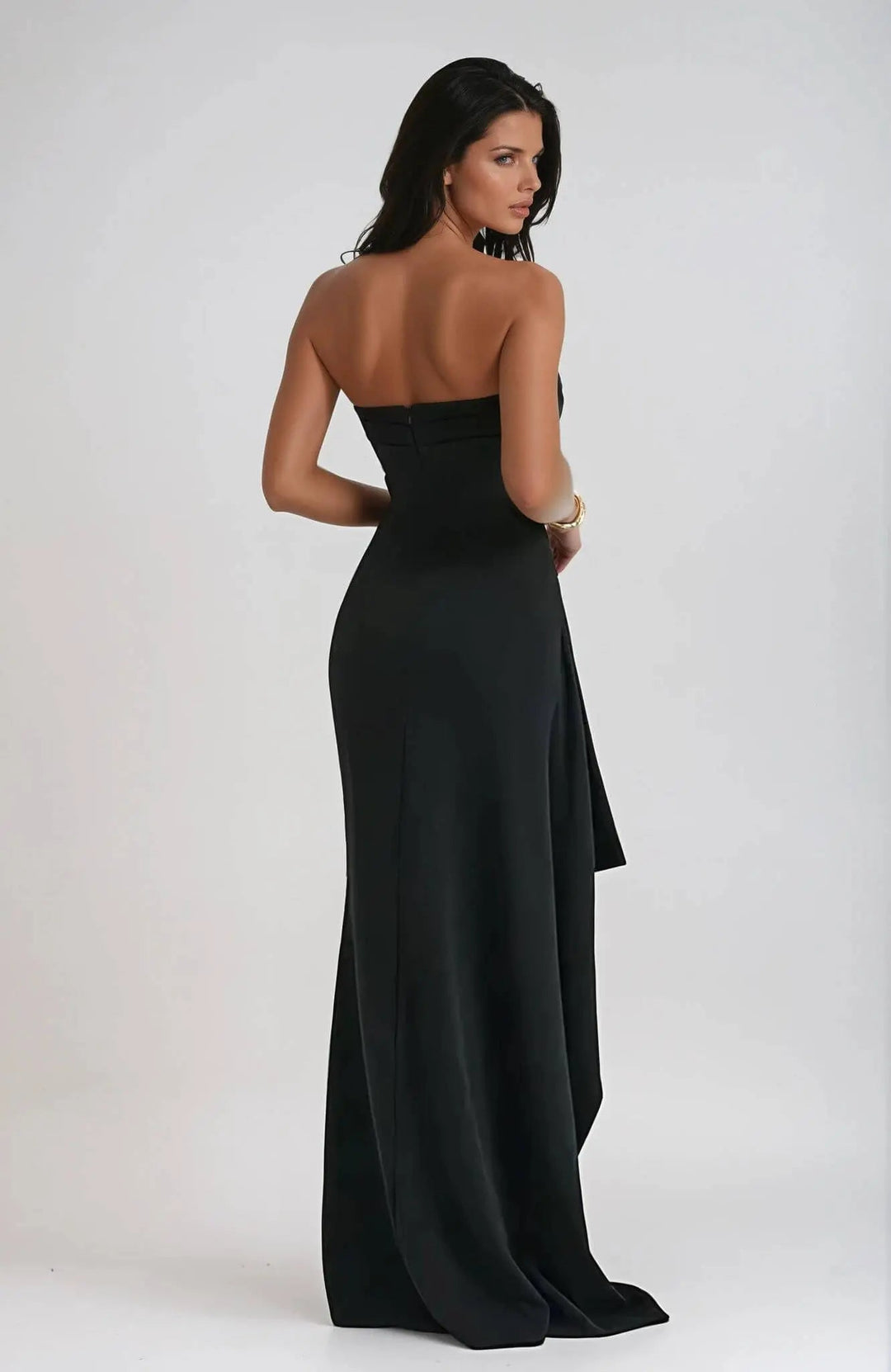 Kvinders Stropfri Elegant Slidskjole | Maxi